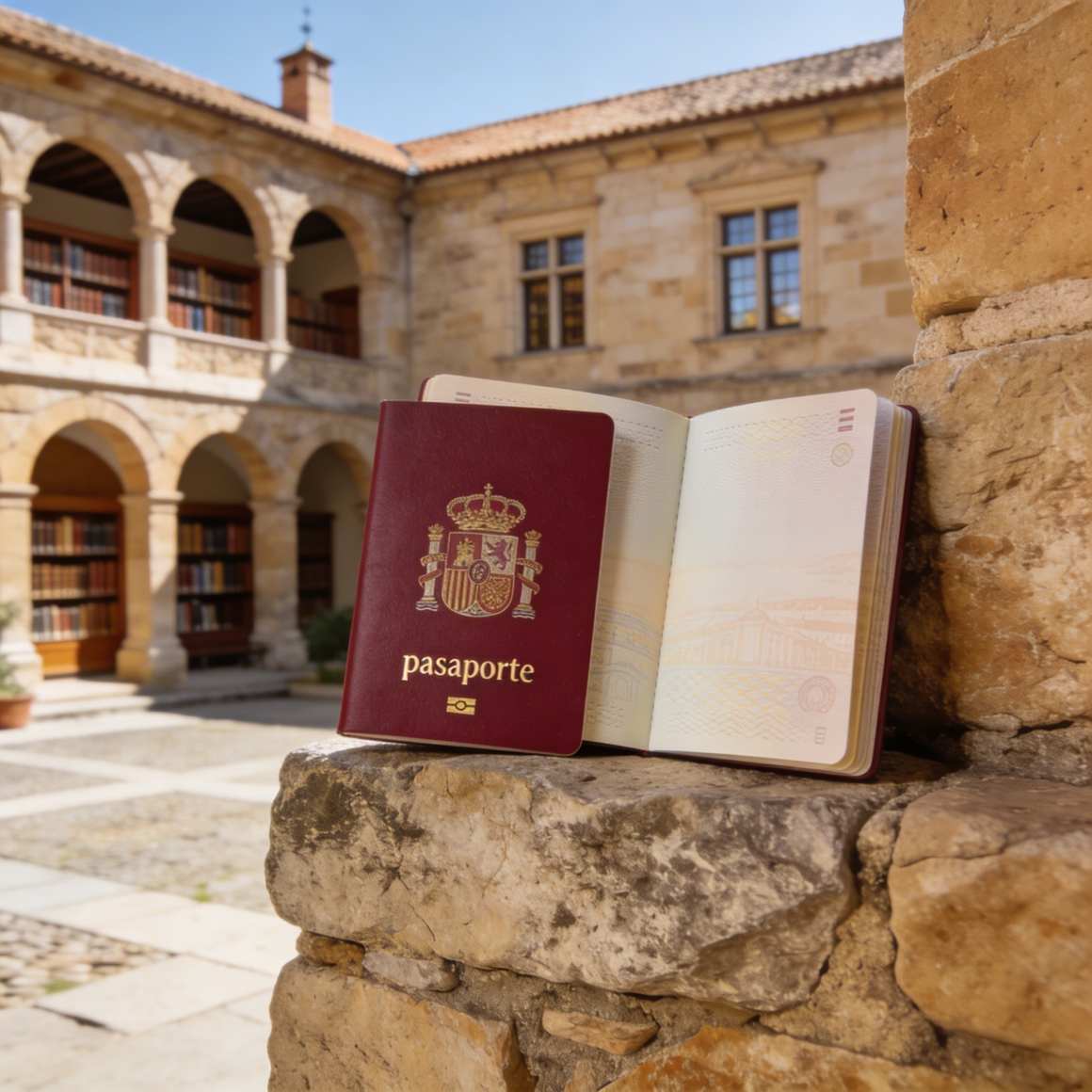 Pasaporte necesario para poder estudiar en España