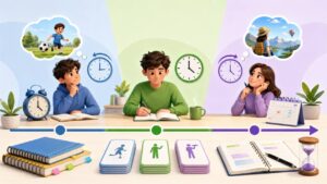 Infografia del uso de los tiempos verbales en ingles